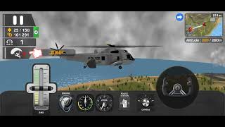 Police Helicopter Simulator - Jumping Training Mission screenshot 4