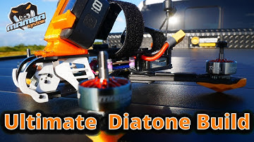 Ultimate Diatone FPV Drone Build With Drift Car Chase Maiden Flight💨