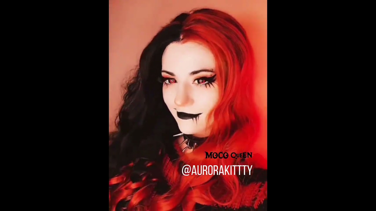 Tokyo Ghoul Kaneki Red Black Mini Sclera 17mm Contacts