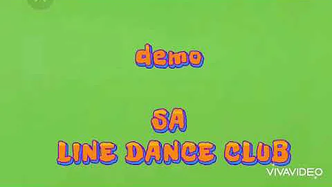 iko iko samba line dance #demo SA LINE DANCE CLUB