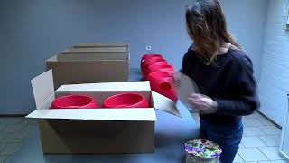 REBEDEX EDE Project Bloempotten stapelbaar Media Presentatie