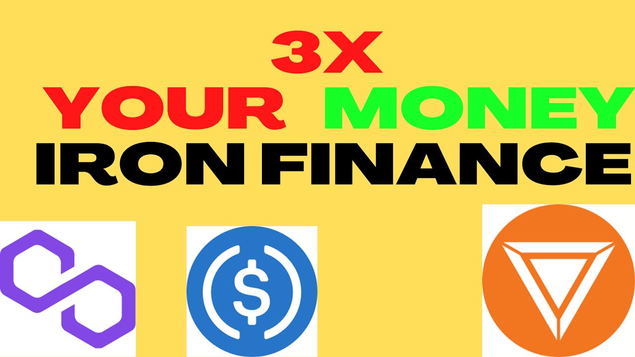 🚀How I 3X My money!!!!  🚀Iron Finance 🚀  Beginners guide