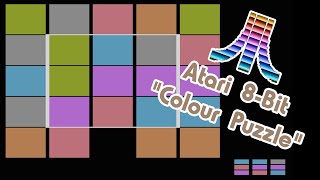 Celebrity Atari 8-Bit Game Play, Colour Puzzle Net Worth