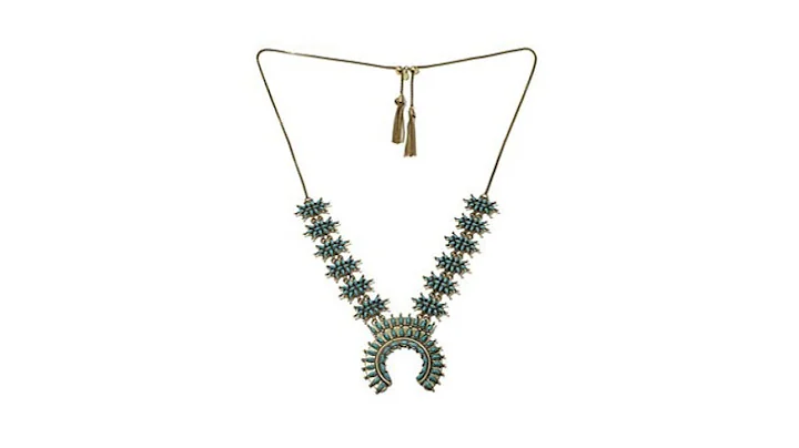 Nancy LeWinter "Desert Glam" Floral Station Necklace