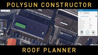 Polysun Constructor Roof Planner (Google Maps)