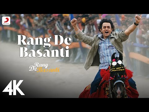 Title Track - Best 4K Video | Rang De Basanti | @ARRahman  | Aamir Khan | Soha | Daler Mehndi