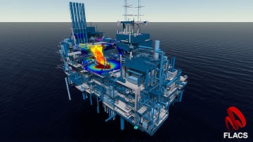 A Simulation of a Jet Fire Incident on an Offshore Facility with FLACS-Fire
