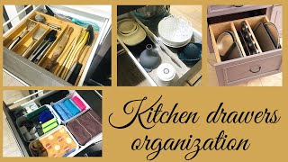 kitchen drawers organization | How to organise kitchen drawers and maximise storage space
