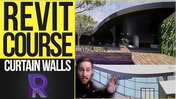 Revit Curved Curtain Wall Tutorial | Intermediate Revit Course 07