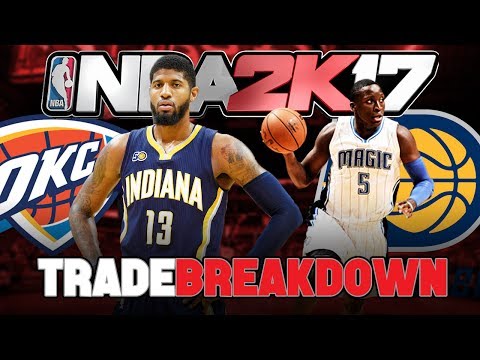 PAUL GEORGE TRADED TO OKC! (Trade Breakdown + NBA 2K17 Trade Test)