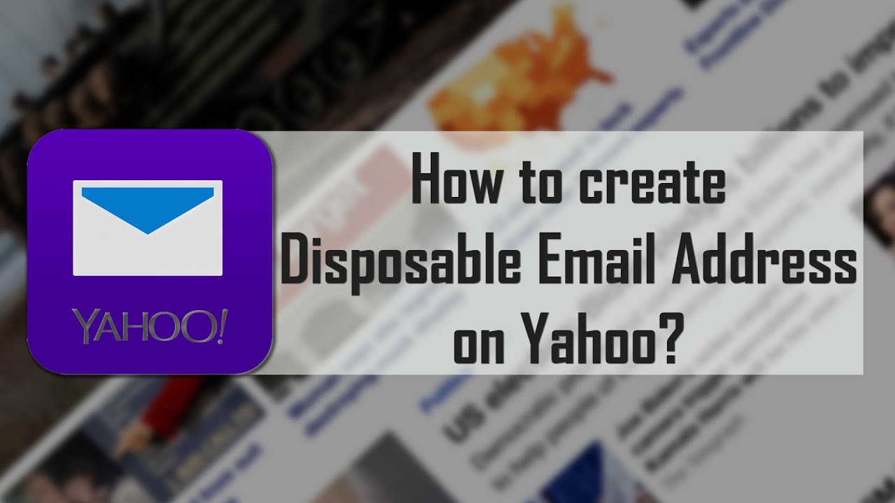 How to Create a Yahoo Email Alias