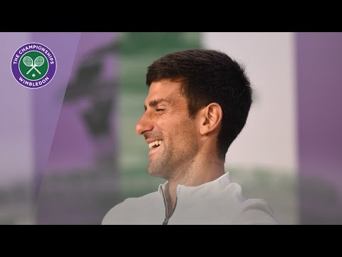 Novak Djokovic Champion Press Conference Wimbledon 2019