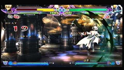 BBCS: EX hazama 7k combo