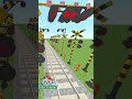 踏切 アニメ 電車 ふみきり Trains & Railway Level Railroad crossings 054-03