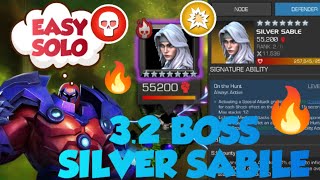 MCOC 3.2 BOSS EASY SOLO SILVER SABILE EASY SOLO AND PATH FIGHT IN Hindi #mcoc #trending