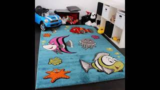 سجاد غرف اطفال اتحدي تكوني شوفتي زيها الوان مشرقه ورسومات مضحكه تجعل الغرفة اكثر راحة ووقت لعب ممتع screenshot 5