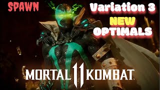 NEW SPAWN OPTIMAL COMBOS! | Combo Guide | Variation 3 "Hellspawn" | Mortal Kombat 11 Wealth