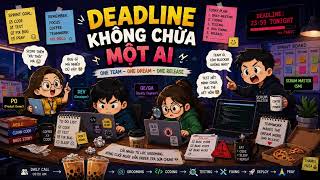🎵 DEADLINE KHÔNG CHỪA MỘT AI 😭 | Nhạc vui cho dân IT, Dev, QA, PO & Scrum Master