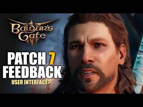 Baldur&rsquo;s Gate 3 - Patch 7 Feedback User Interface (huge changes good?)