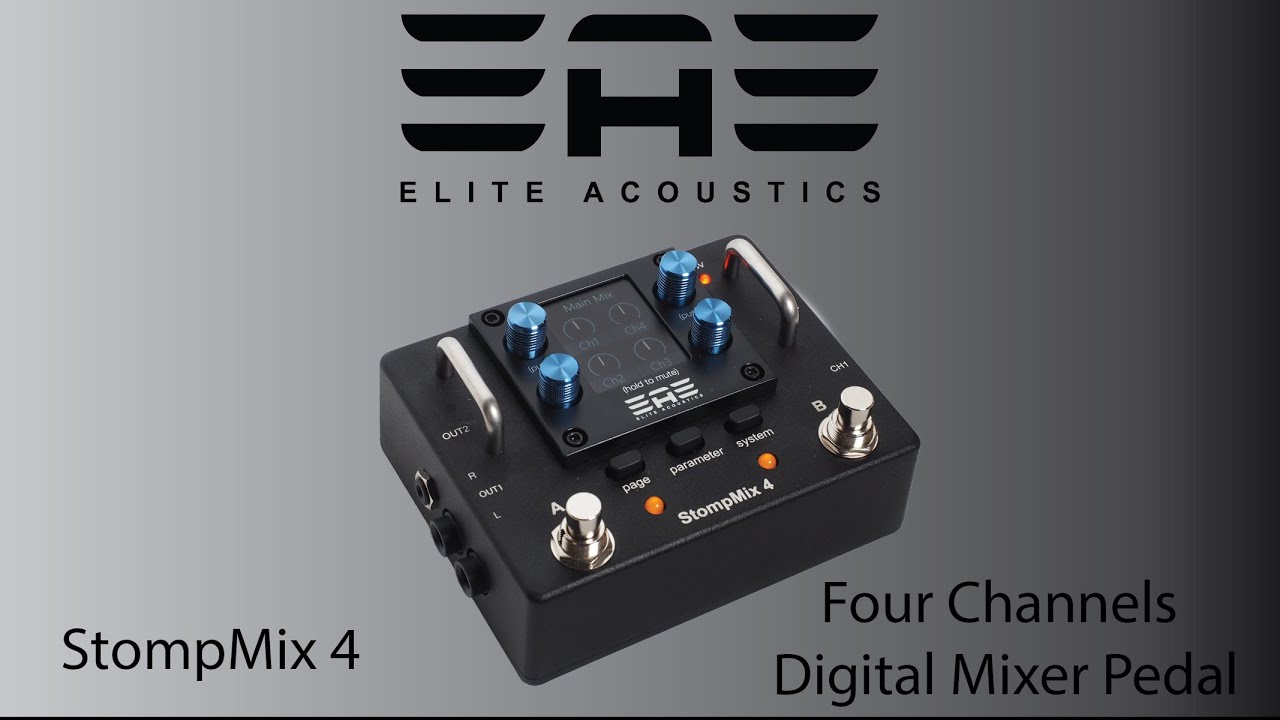 Mix with your feet with Elite Acoustics' StompMix 4 | Guitar World