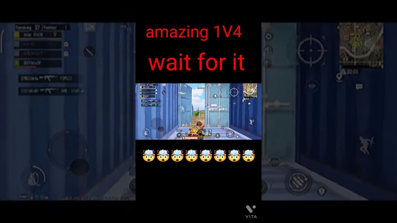 amazing 1V4🥶🥶🥶🥶 