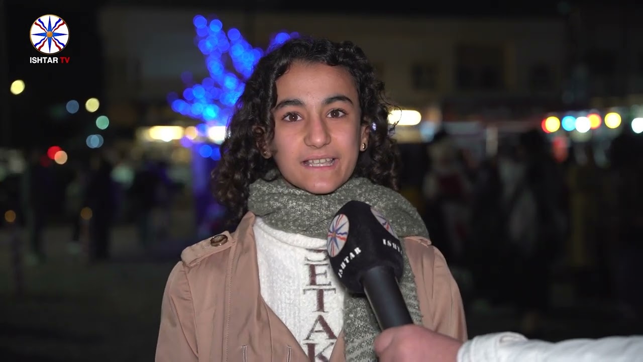 افتتاح قرية الكرسمس بغديدا