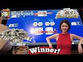 Blackjack $480 bet @ Resorts World Casino NYC - YouTube