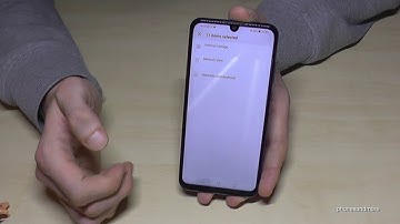 Huawei P Smart (2019): How to transfer data from internal storage to micro SD card? move to microSD