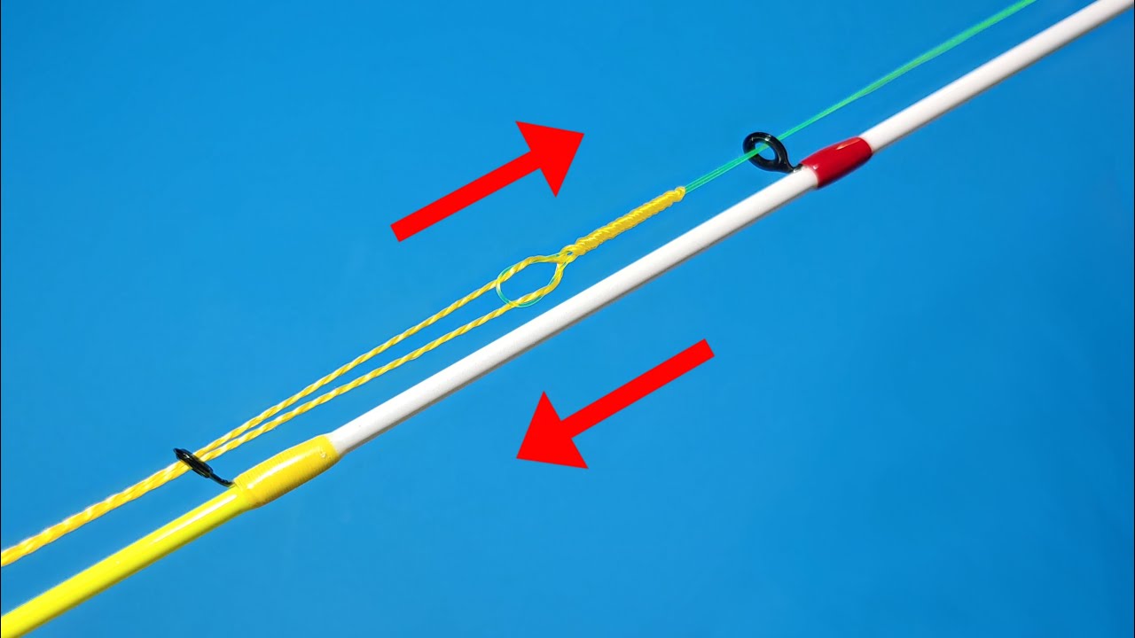 Как связать леску с плетеным шнуром между собой. Один из лучших ...