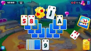 🐠 Fishdom Solitaire 💎 Level 21-25 | Relaxing No Commentary Gameplay