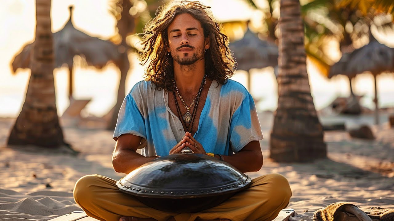 The Most Beautiful Melody in the World 🎸 4K Relaxing Hang Drum Music 🎶 ...