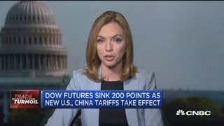 China fights back as US launches new tariffs