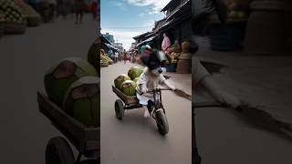 The poor puppy was made fun of by his friends because he d dn t have many toys #IMLG2