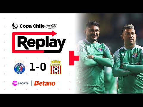TNT Sports Replay | Audax Italiano 1 - 1 Curicó Unido | Copa Chile Coca Cola Sin Azúcar