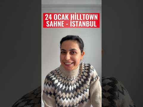 Gözde Nevk tek kişilik stand-up “Fakfakir Ünlümsü Şey” ile İstanbul 24 Ocak Hilltown Seyirlik Sahne
