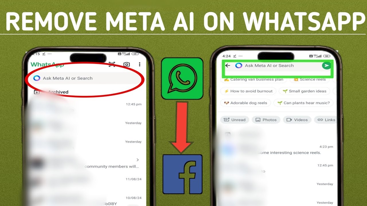 How To Remove Meta Ai On WhatsApp In Android (Quick Tutorial) - YouTube