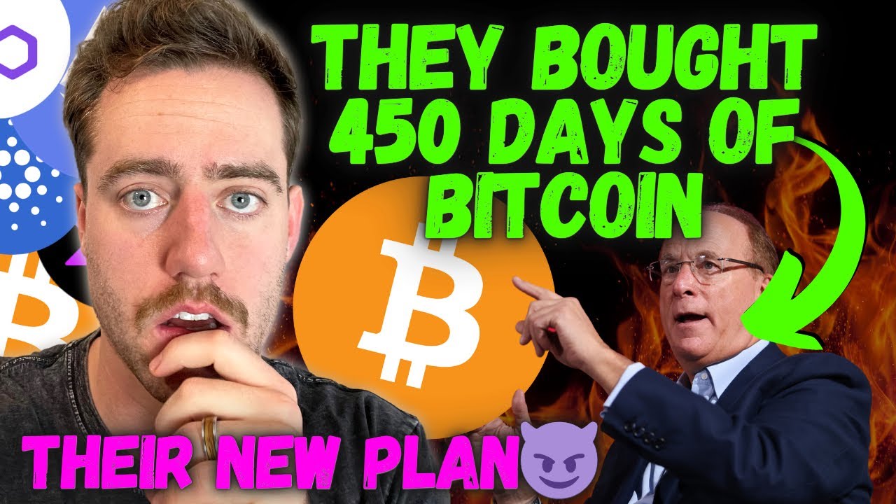 BLACKROCK JUST BOUGHT 450 DAYS WORTH OF BITCOIN!