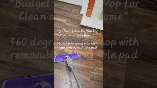 Budget-Friendly Mop For Clean And Tidy Home cleaninghacksbudgetfriendly