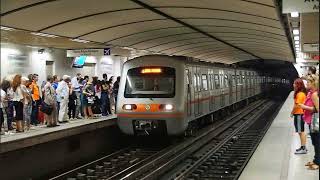 Athens Metro old station announcement sound (2000-2008)
