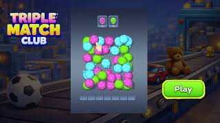 Triple Match Club! The Ultimate Triple Matching 3D Puzzle Gameplay screenshot 4