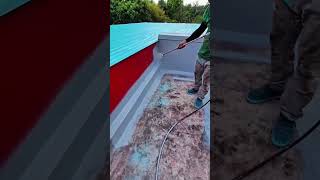 spray paint on the attic #shorts