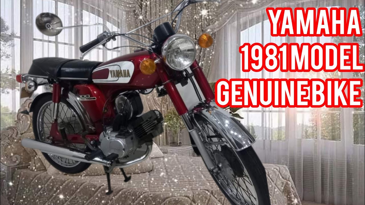 Yamaha YB 100cc model 1981 Motorcycle genuine Japan bike motorbike
