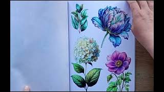 ASMR Vintage Flower Ephemera Cut & Collage Book screenshot 4