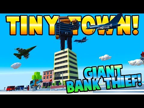 BUILDING A CARTOON CITY! STOPPING CRIME! - Tiny Town VR Gameplay - HTC VIVE Gameplay