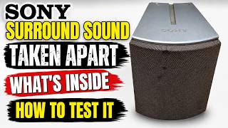 Sony SS-TS300 Speaker Teardown - What s Inside How It Works And to test it