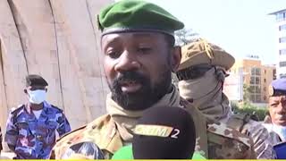 Malian Junta head and interim Vice President Assimi Goita appeals to ECOWAS to lift sanction.