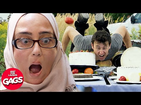 Craziest Wedding Crasher | Just For Laughs Gags