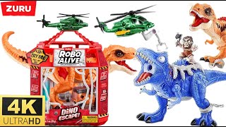 UNBOXING NEW TOY | ROBO ALIVE DINO ESCAPE | ASMR