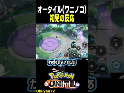 【オーダイル】新ポケ実装！よちよち歩きがかわいいｗｗ #ポケモン  #shorts