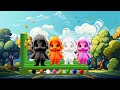 Alian baby Shark Learns colour ll cocomelon Nursery Rhymes kids songs #1million #trending #funny